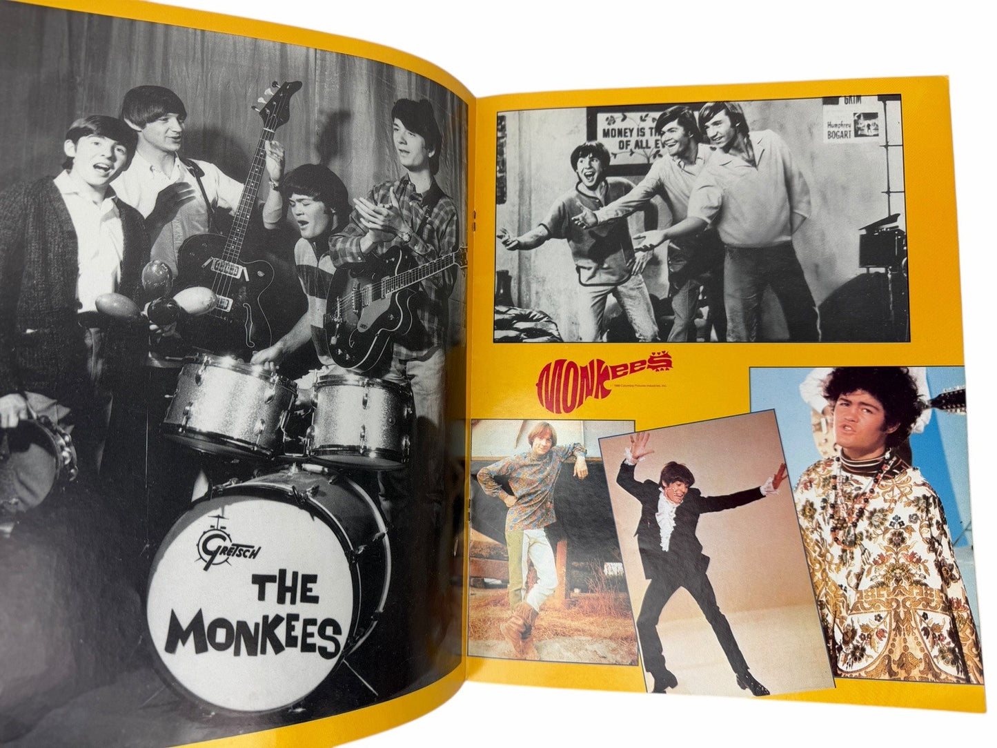 Vintage 1986 THE MONKEES 20th Anniversary World Tour PROGRAM BOOK