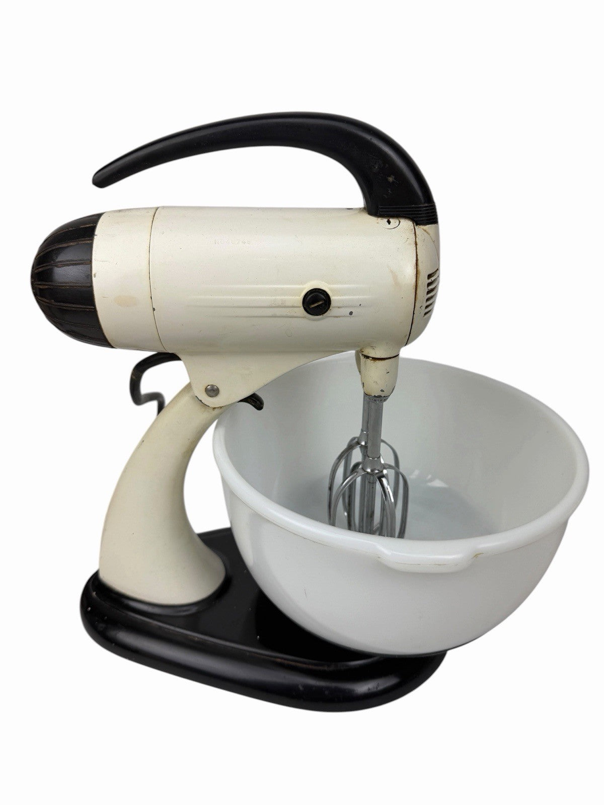 1940’s Sunbeam Mixmaster Model 7B w/ Original Bowls & Beaters - Works Great WWII