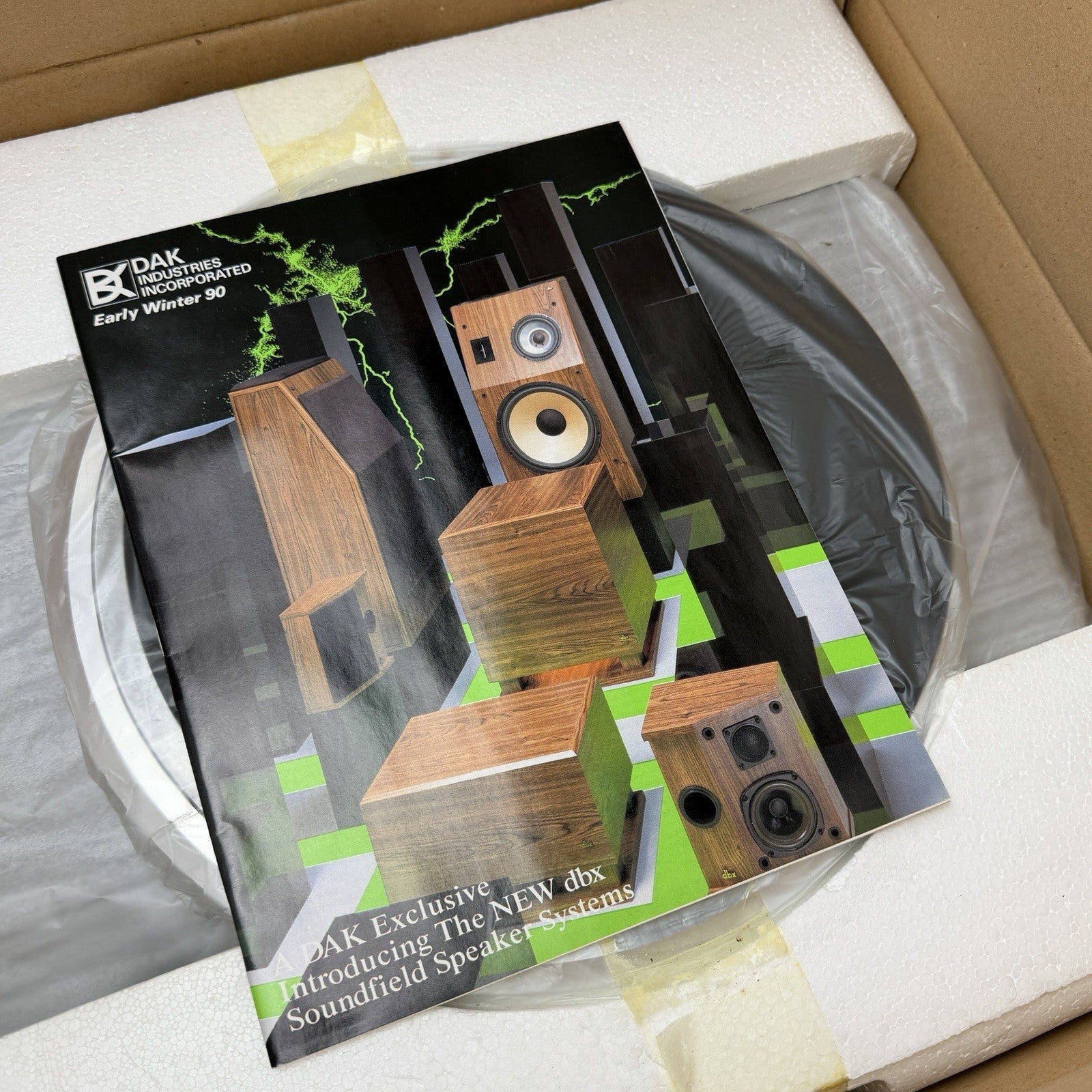 NIB New In Box CARRERA LT-120 Linear Tracking Automatic Turntable 1980’s Vintage