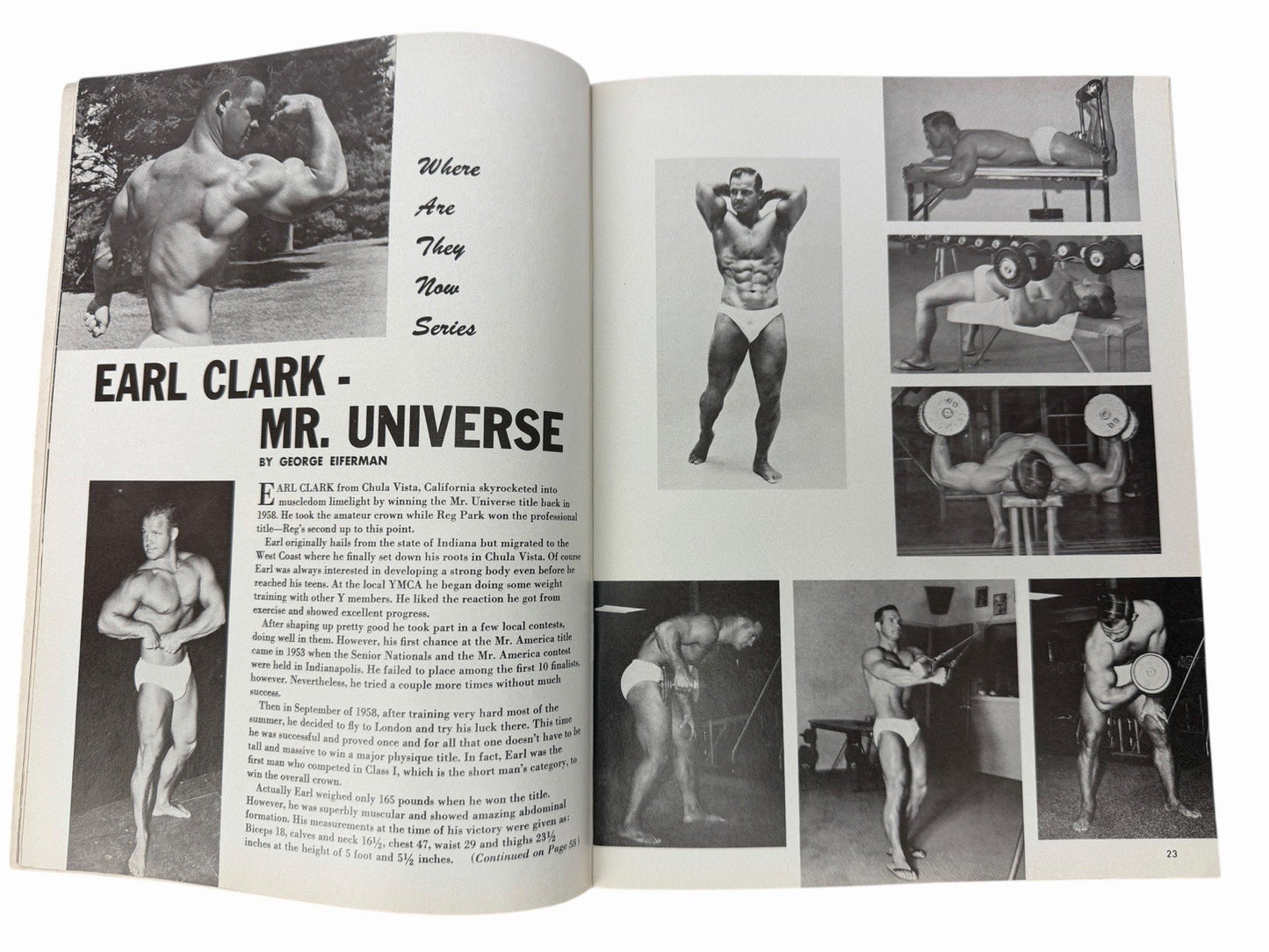 1969 MUSCULAR DEVELOPMENT Magazine 8 ISSUES Vintage Bodybuilding Weightlifting