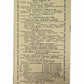 Antique 1909 Philadelphia Yellow Trading Stamp Co LIST Store Catalog Advertising