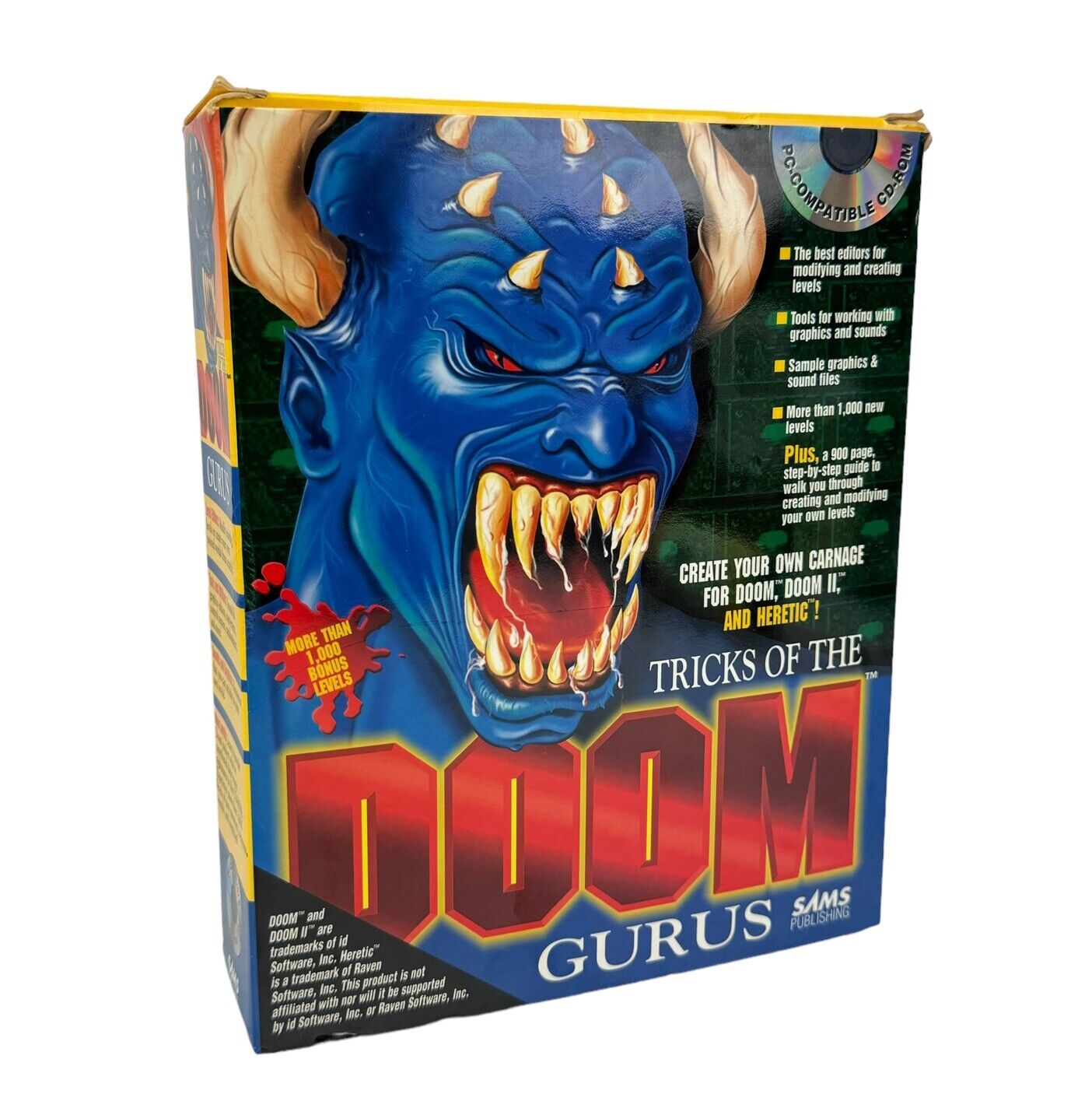 Tricks Of The DOOM Programming Gurus PC Book CD-ROM Create Levels For ...