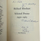 SIGNED Richard Eberhart: Selected Poems 1930-1965 New Direction NDP198 Pulitzer
