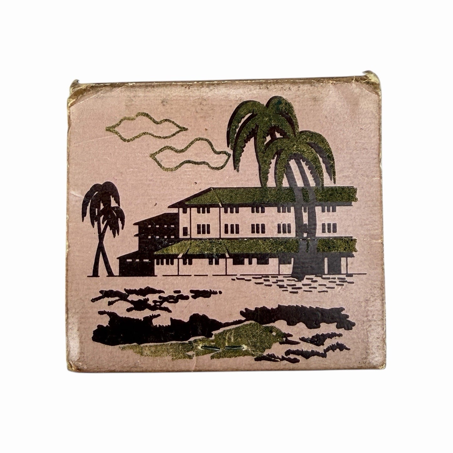 Vintage KONA INN & NANILOA HOTEL Hilo Kailua HAWAII Matchbooks MCM Art Design