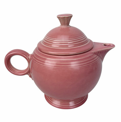Fiestaware ROSE PINK Teapot Vintage Coffee Pot Homer Laughlin Fiesta w/ Lid USA