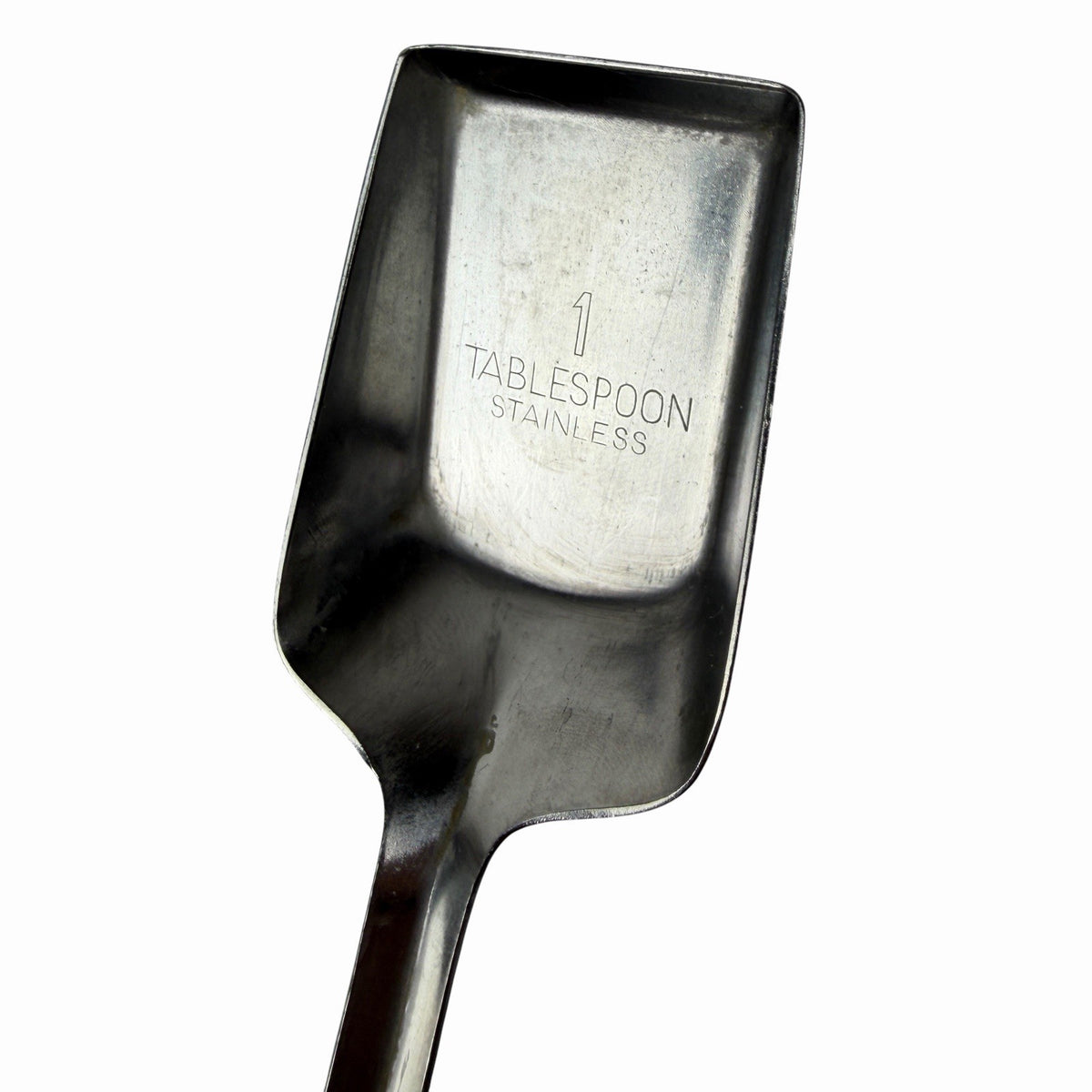 Vintage 1950’s EKCO Flint Stainless Steel Long Handle Shovel Measuring Spoons