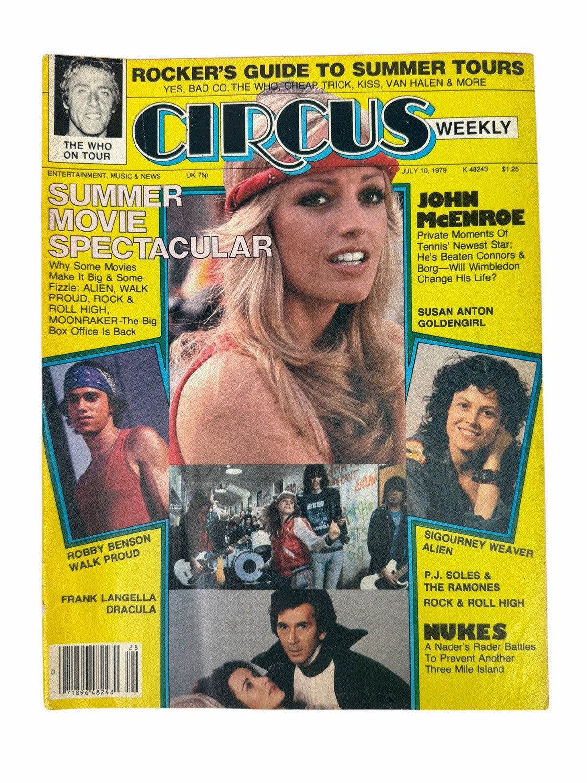 CIRCUS Magazine 1979-1985 Lot Of 6 Issues 1981 Styx ROLLING STONES Mork & Mindy