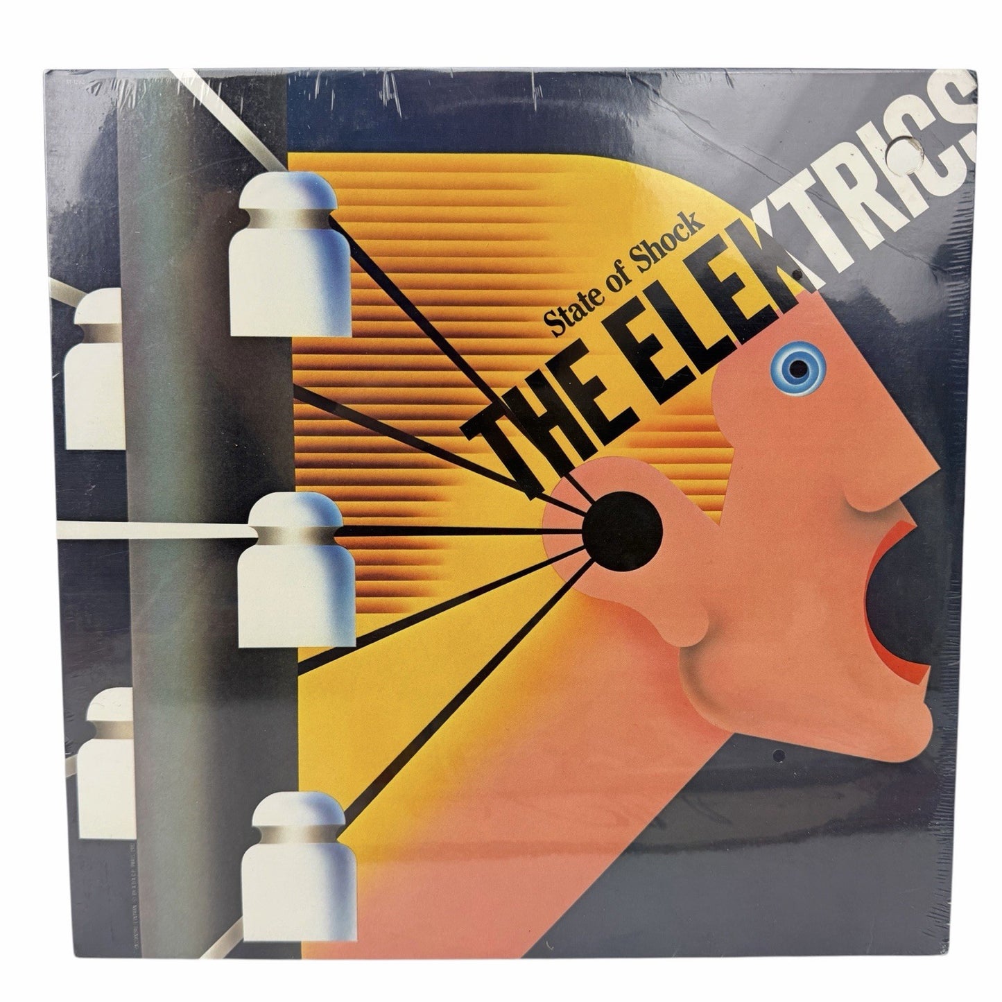 SEALED 1981 The Elektrics "State of Shock" LP Capitol Records (ST-12162) OG 1st