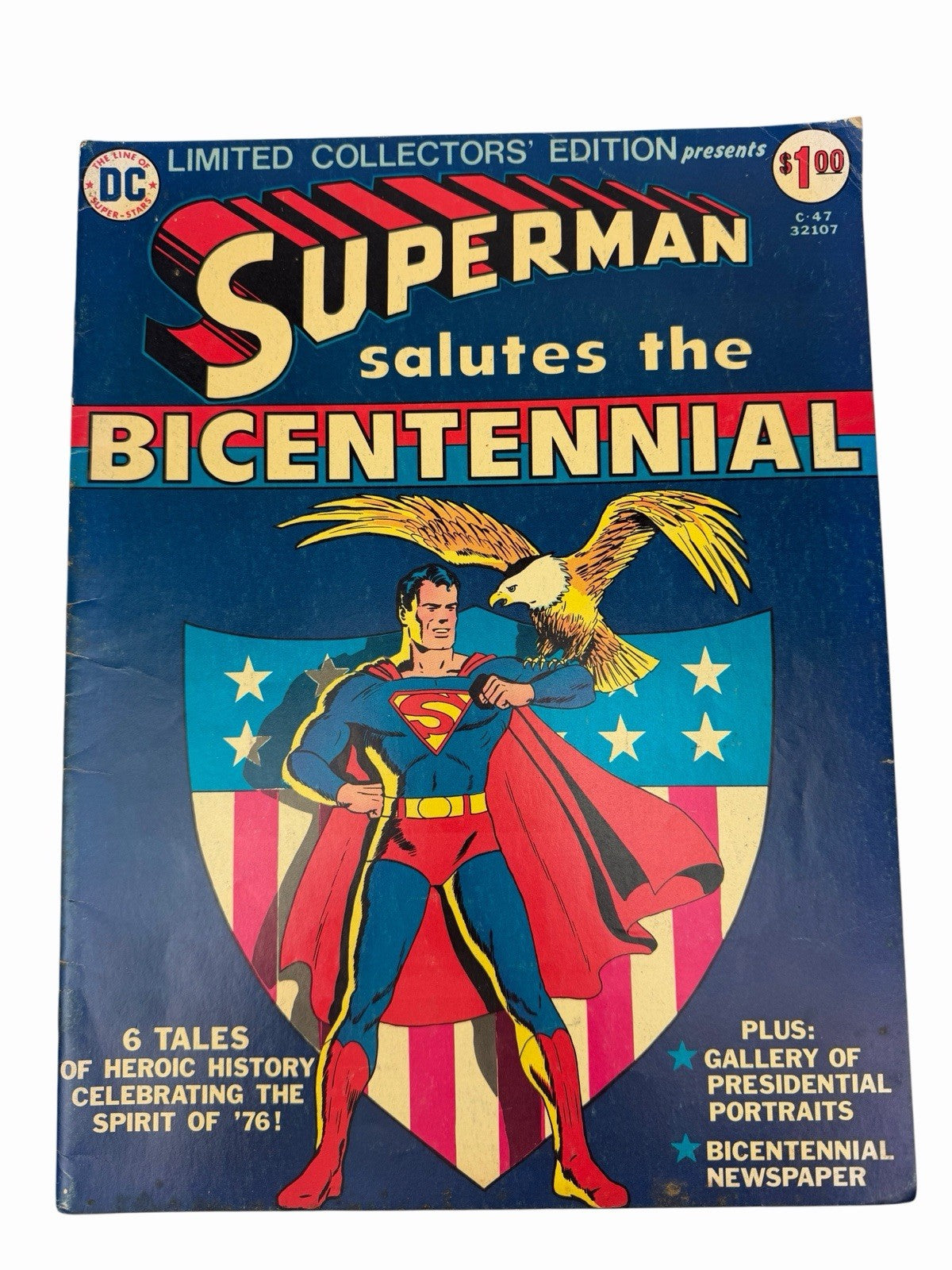 4 SUPERMAN 1970’s DC Comics Limited Collectors Edition Flash C-31 C-38 C-47 C-48