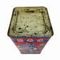 Vintage 1950’s Chan Chun Lan Tea TIN Hong Kong Macau Red Art Chinese Advertising