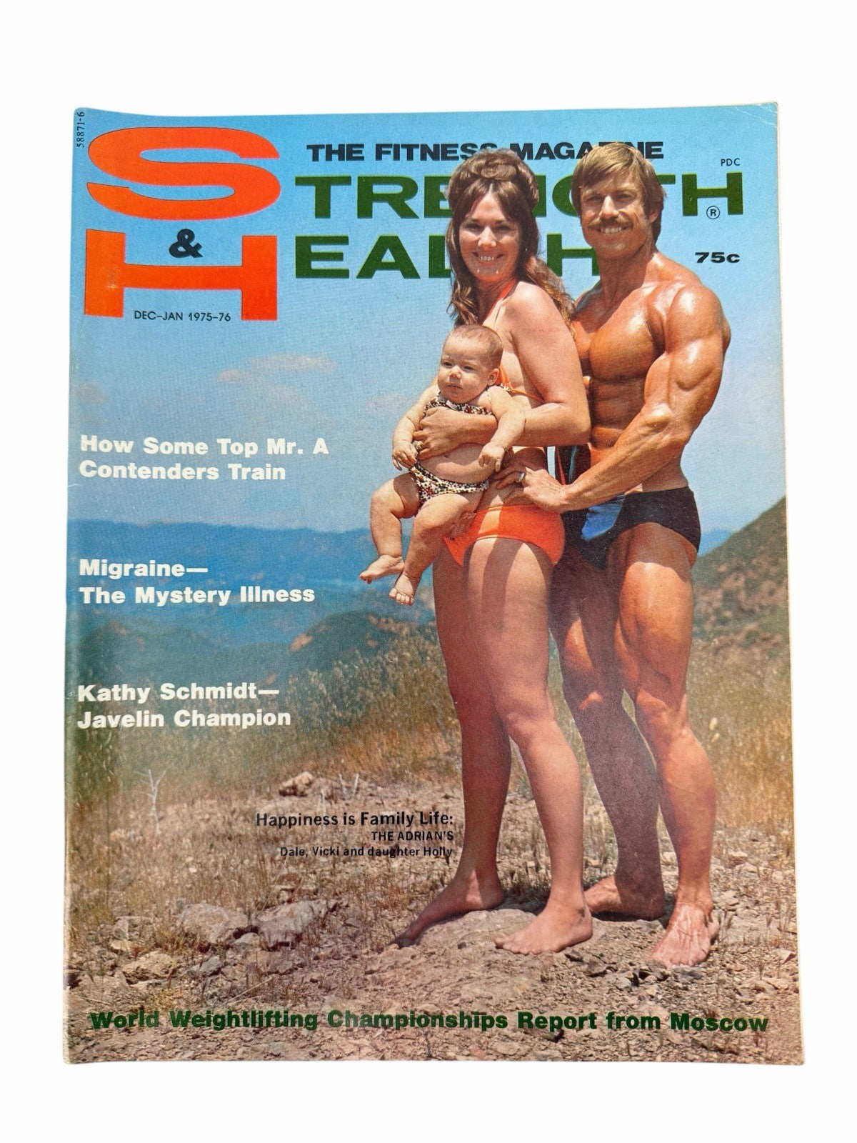 1970’s Strength & Health Magazine LOT 12 Issues BODYBUILDING MALE PHYSIQUE