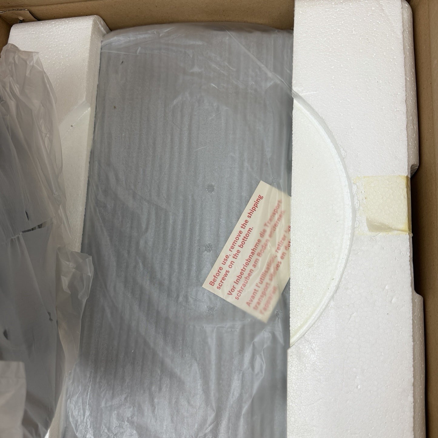 NIB New In Box CARRERA LT-120 Linear Tracking Automatic Turntable 1980’s Vintage