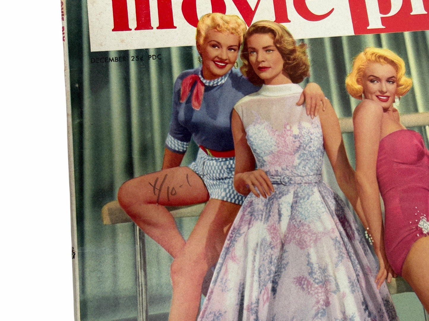 MARILYN MONROE Dec 1953 Movie Pix Magazine Vol 5 #1