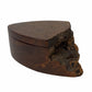 Vintage 1989 Jeffrey Seaton MOUNTAIN LILAC BURL Sculptural Live Edge Wood Box
