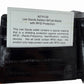 LEE SANDS Black EEL SKIN LEATHER Bifold Wallet RFID Window Flap NEW IN BOX