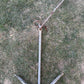 Antique 20lb Admiralty Yacht Anchor w/ Folding Stock & Key Fisherman Nautical