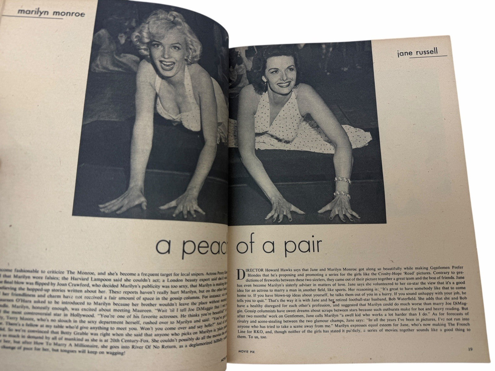 MARILYN MONROE Dec 1953 Movie Pix Magazine Vol 5 #1