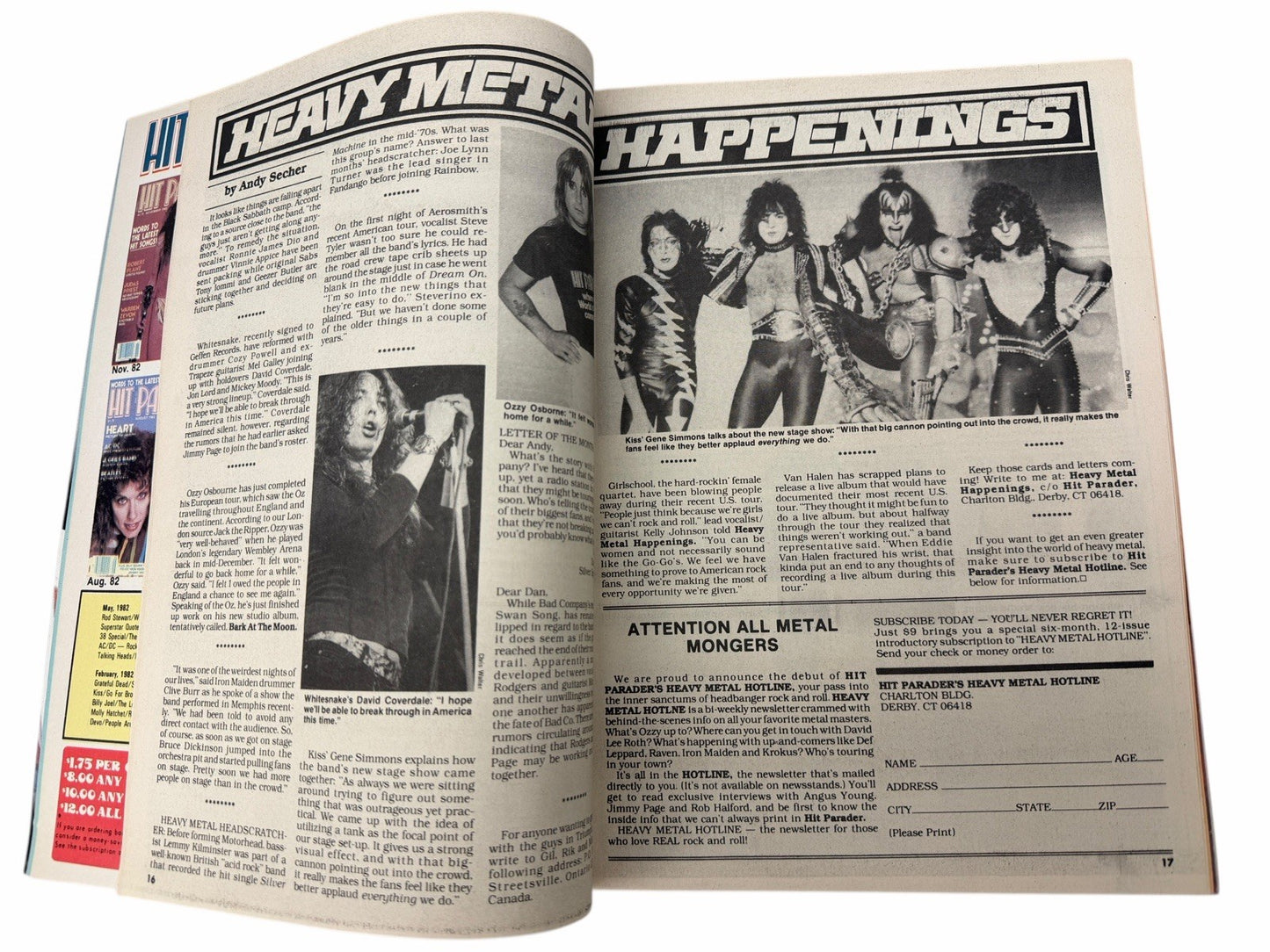 HIT PARADER Magazine April 1983 TOM PETTY Scorpions AC/DC Def Leppard DEVO