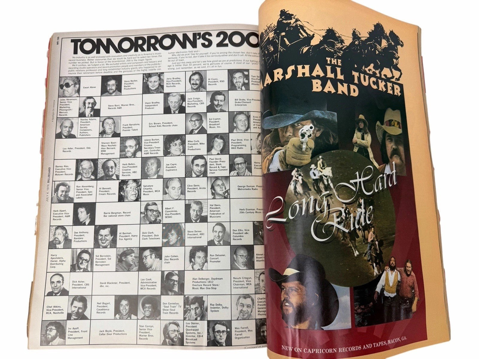 Billboard Magazine July 4, 1976 Spotlight on America BICENTENNIAL Edition KISS
