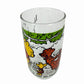 Vintage Sears Disney Winnie The Pooh & Friends Glass Cup Tumbler Tigger Piglet