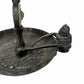 Antique DERBY SILVER CO Cigar Cutter Ashtray BIRD WISHBONE Smoking Match Holder