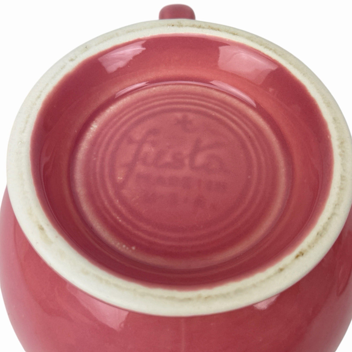 Fiestaware ROSE PINK Teapot Vintage Coffee Pot Homer Laughlin Fiesta w/ Lid USA