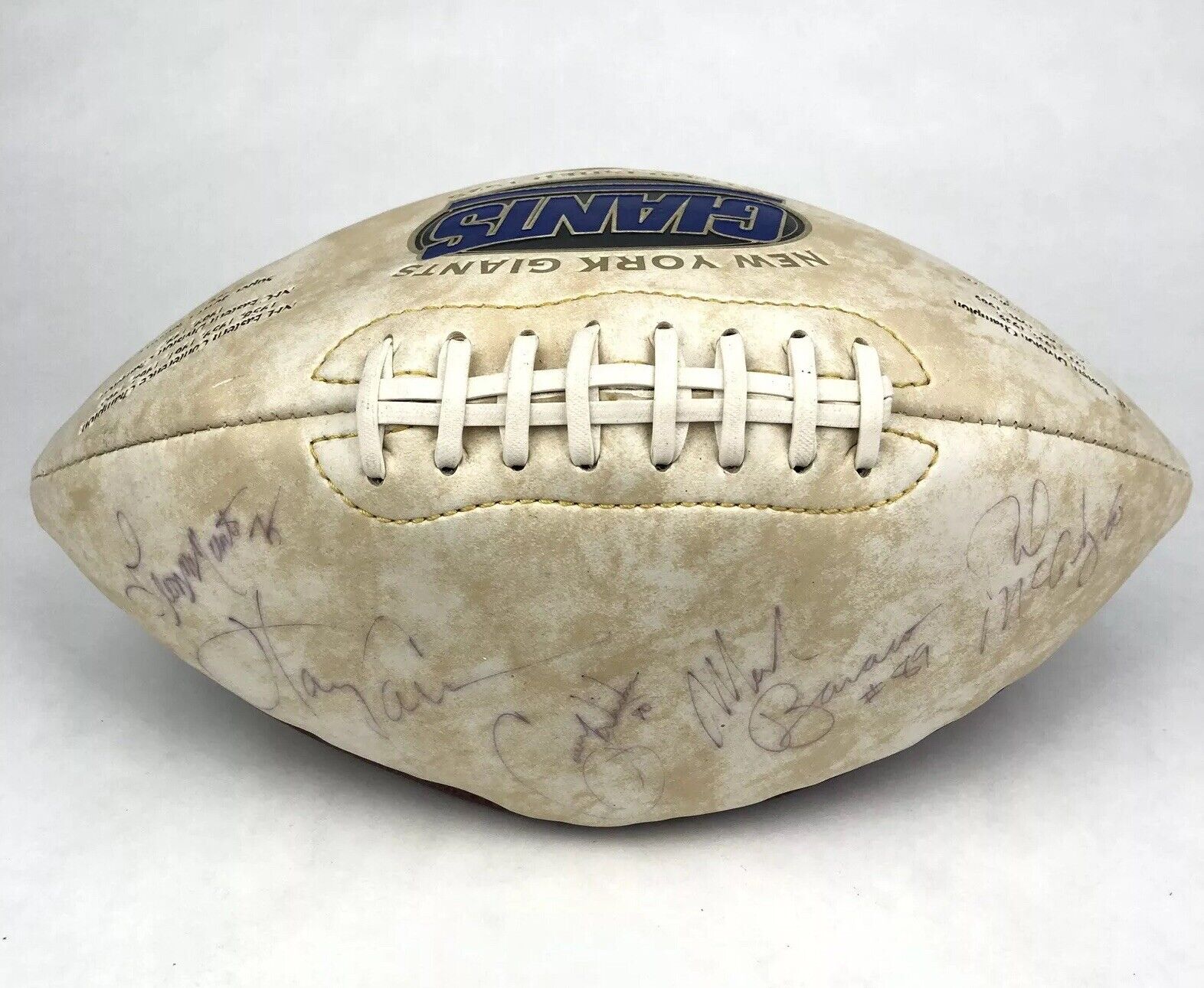 NY sale Giants Signed Football