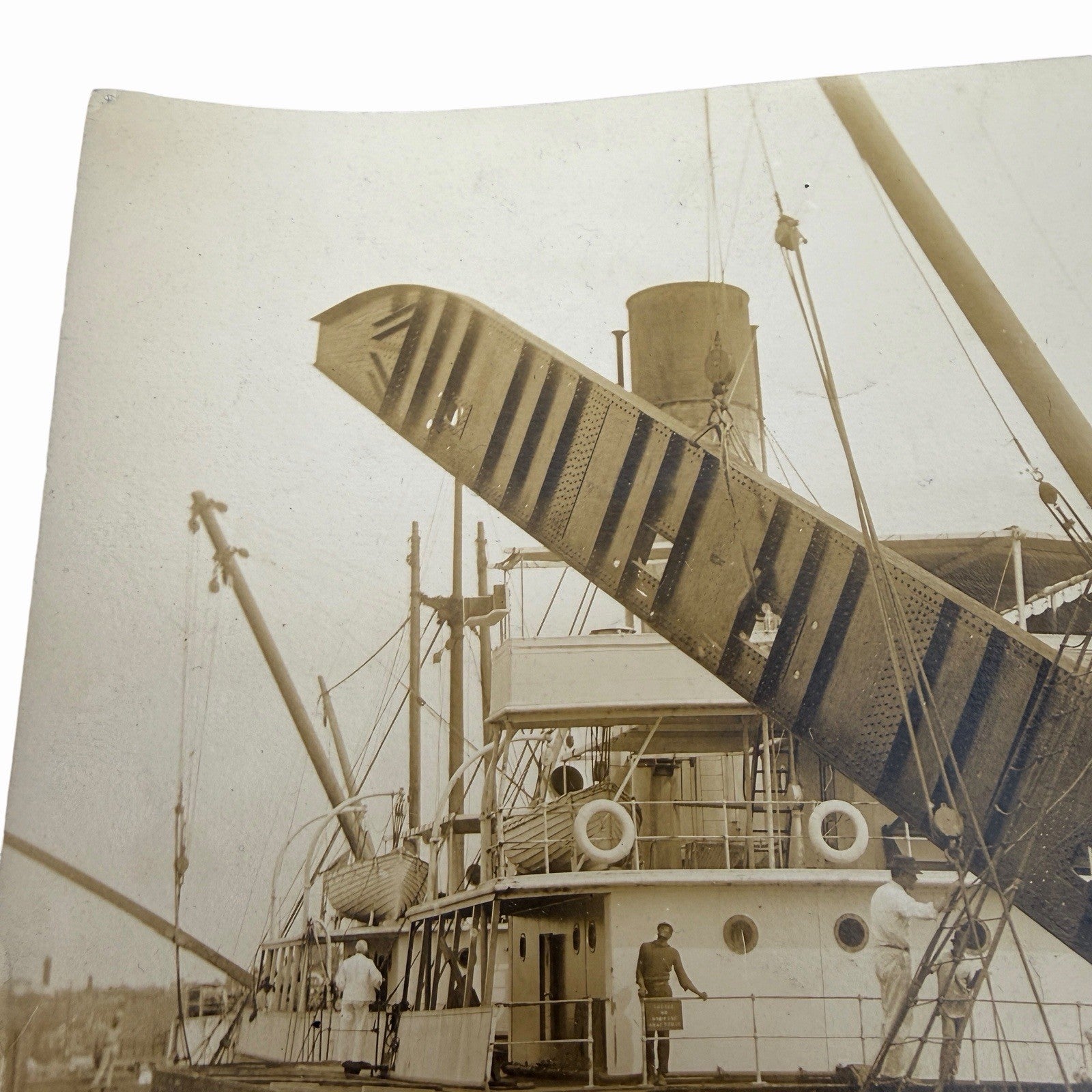 1911 Panama Canal Construction Photo McClintic Marshall Lock Gates S.S. Venus