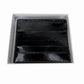 LEE SANDS Black EEL SKIN LEATHER Bifold Wallet RFID Window Flap NEW IN BOX