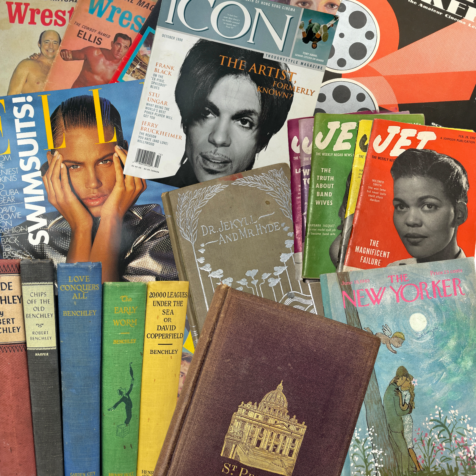 Vintage books and magazines from Old Souled