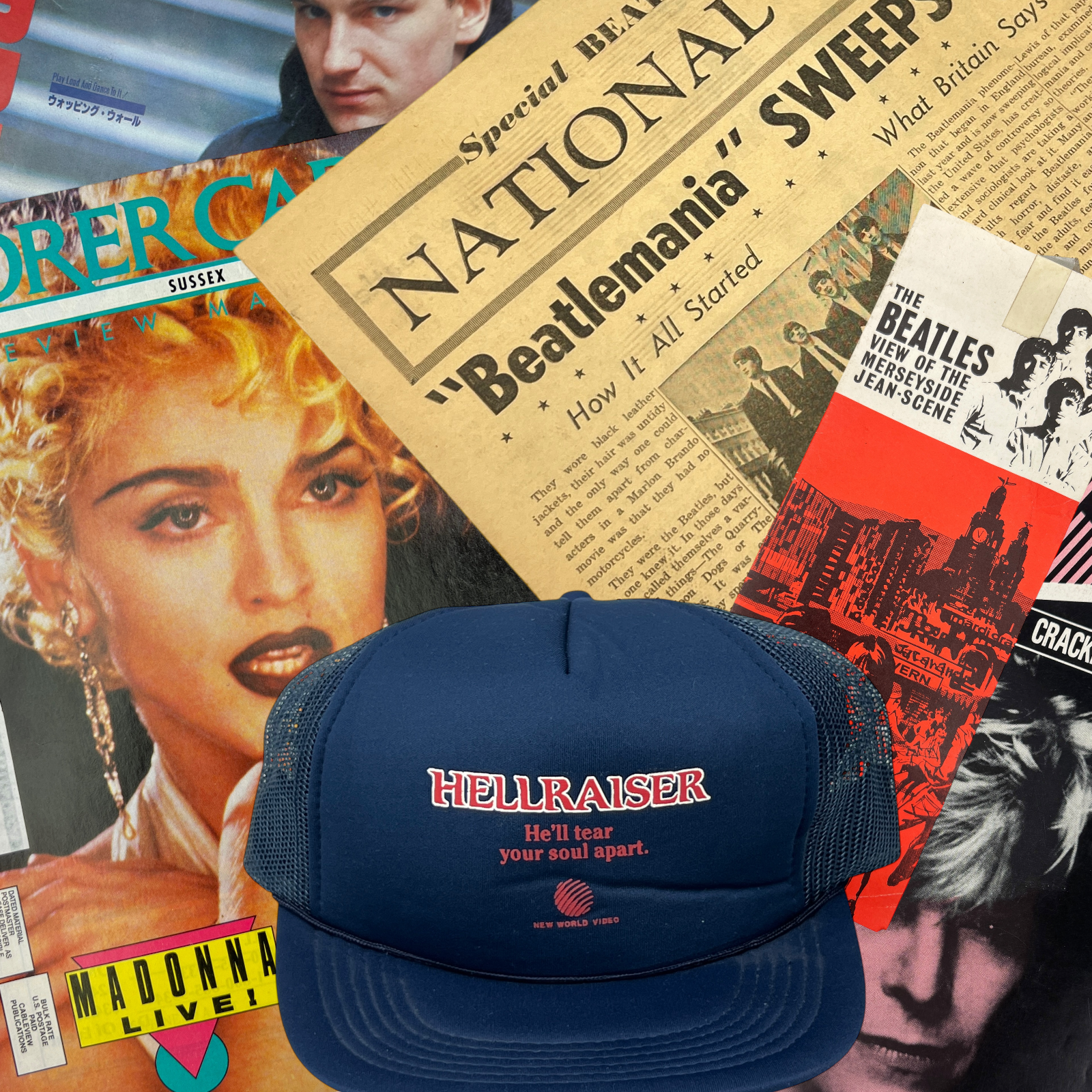 Music and movie memorabilia from Old Souled