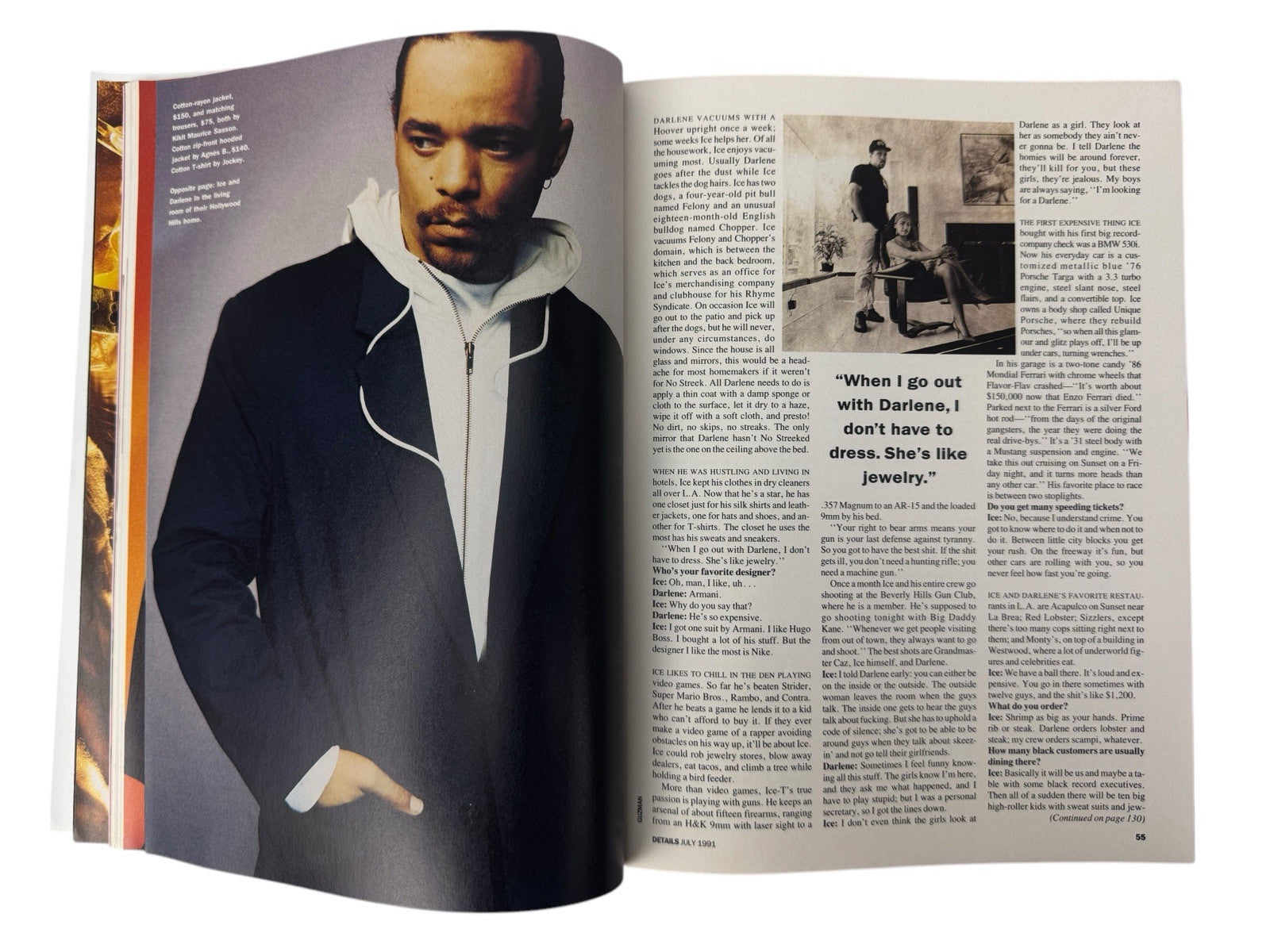July 1991 DETAILS Magazine ICE-T Punk Rock Fashion BOYZ N THE HOOD