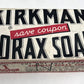 Vintage 1940’s KIRKMAN BORAX Soap Bar UNUSED NEW NOS Coupon COLGATE Flakes Ad