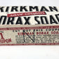 Vintage 1940’s KIRKMAN BORAX Soap Bar UNUSED NEW NOS Coupon COLGATE Flakes Ad