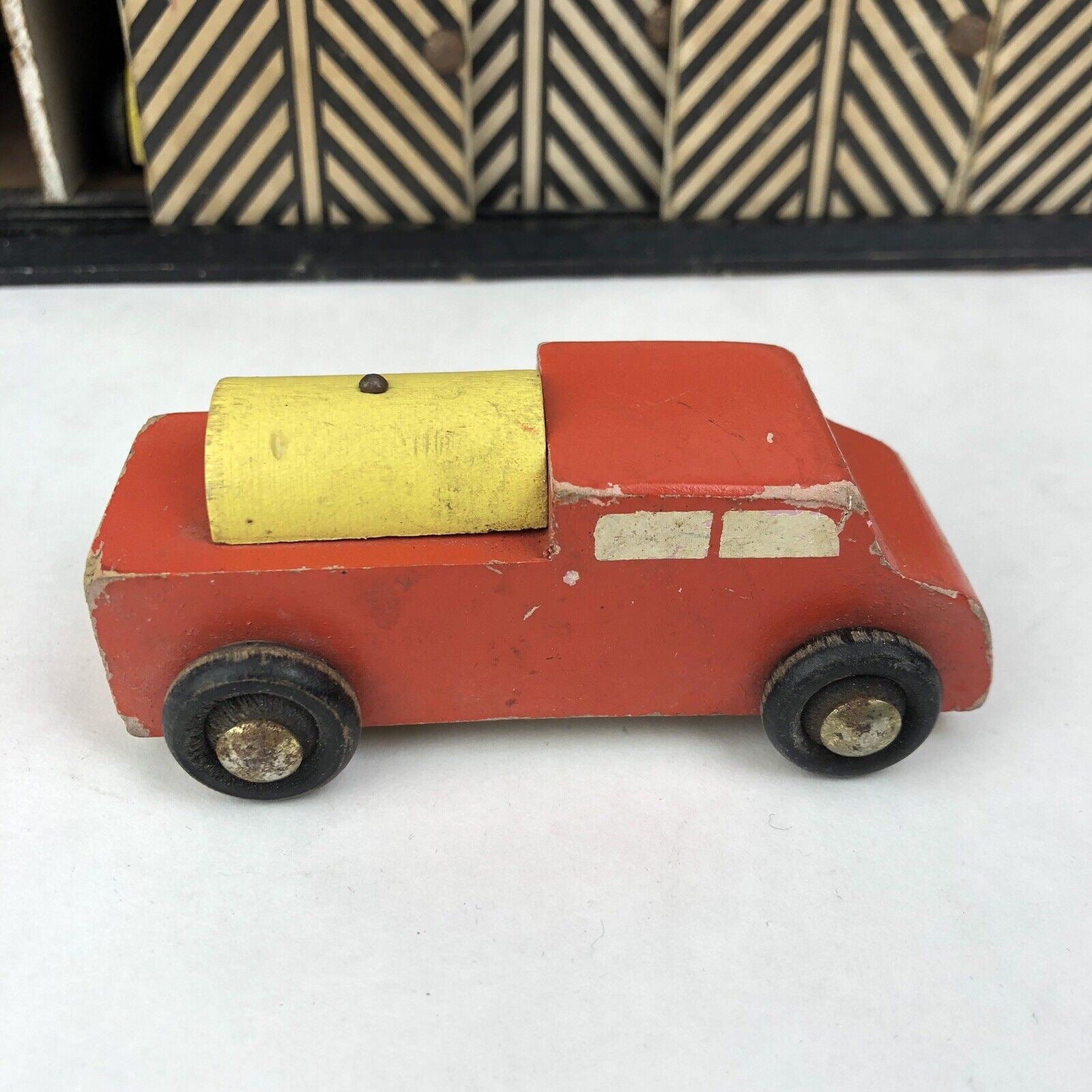  TOYANDONA Car Toys 3Pcs Gavel Rustic Mallet Vintage