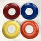 Vintage 1960’s MOD SET Of 4 Royal Crown POLKA DOT by Elena Cup & Saucers Coffee