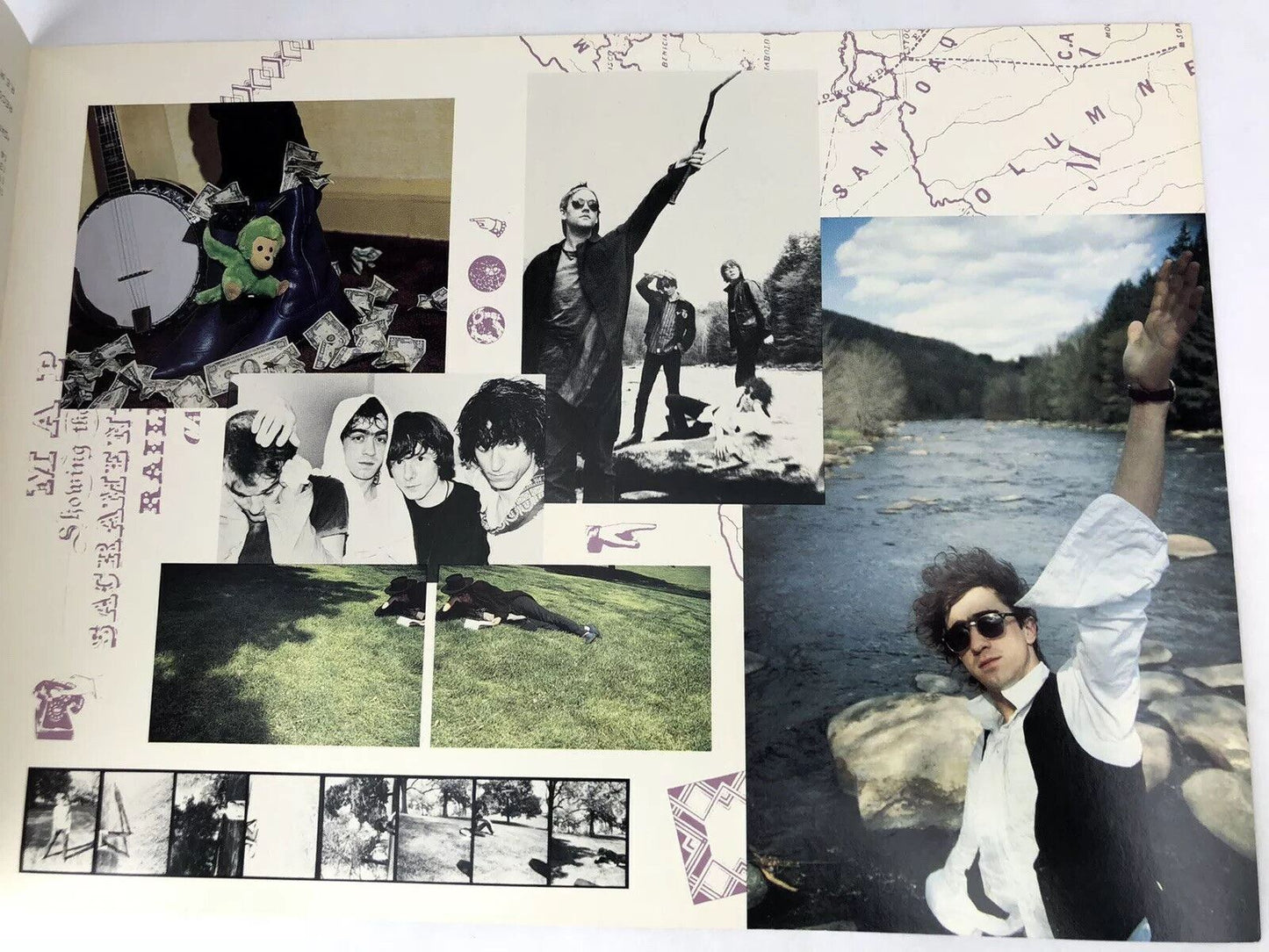 Vintage R.E.M. 'Ponders Perpetual Motion' 1985 Reconstruction Tour Program