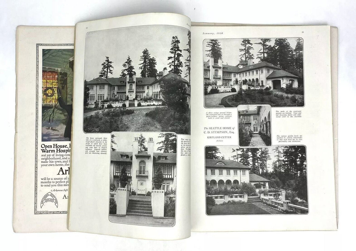 HOUSE & GARDEN January 1920 FURNITURE NUMBER Art Deco Antique Magazine G Brandt