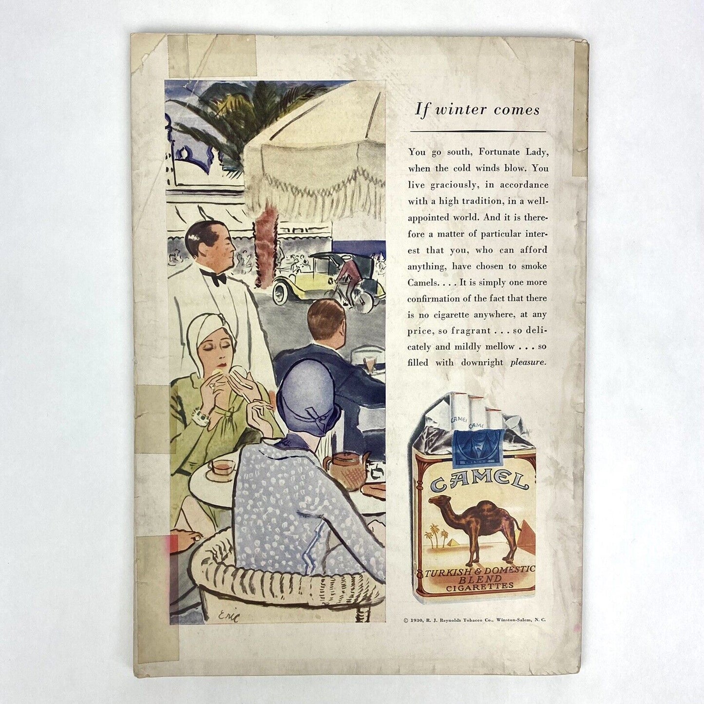 CHARM Antique Magazine Feb 1930 ART DECO Elsa Jack Von Reppert-Bismarck Cover NJ