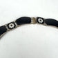 Vintage DAVID ANDERSON DA Norway Sterling Silver & Enamel Black NECKLACE