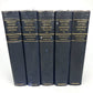 History of the American People by Woodrow Wilson 1902 Volumes I-V (5 Book Set)