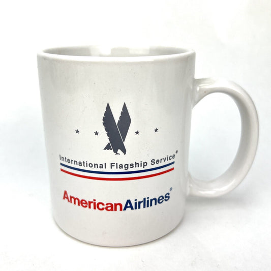 AMERICAN AIRLINES Flagship Service First Class MUG CUP British Chamber Commerce