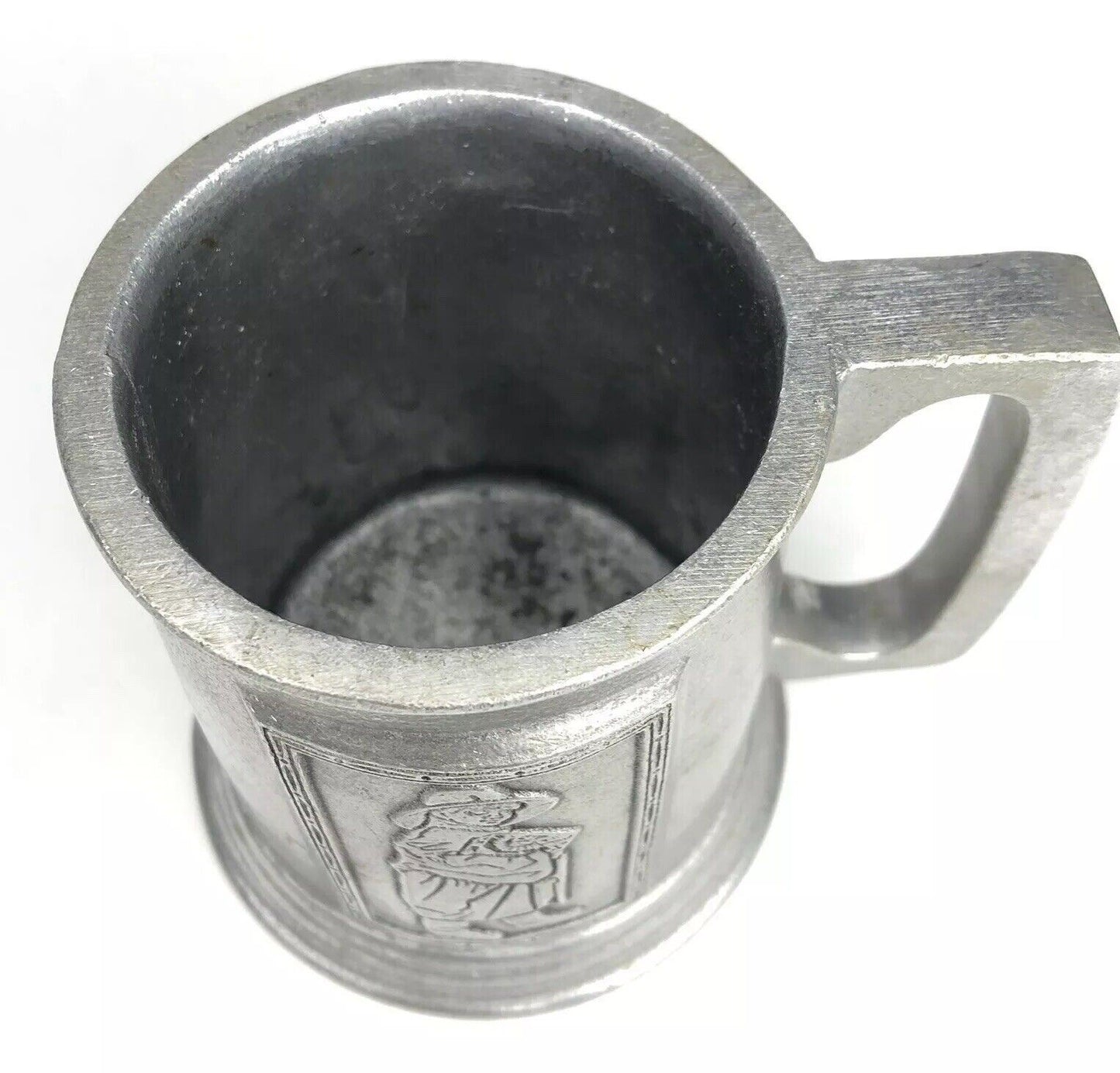Vintage NABISCO ‘76 Bicentennial 1976 Pewter Mug 100th Ann. Uneeda Buscuit Logo