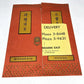 Vintage 1950’s MANDARIN HOUSE (EAST) New York City CHINESE RESTAURANT MENU