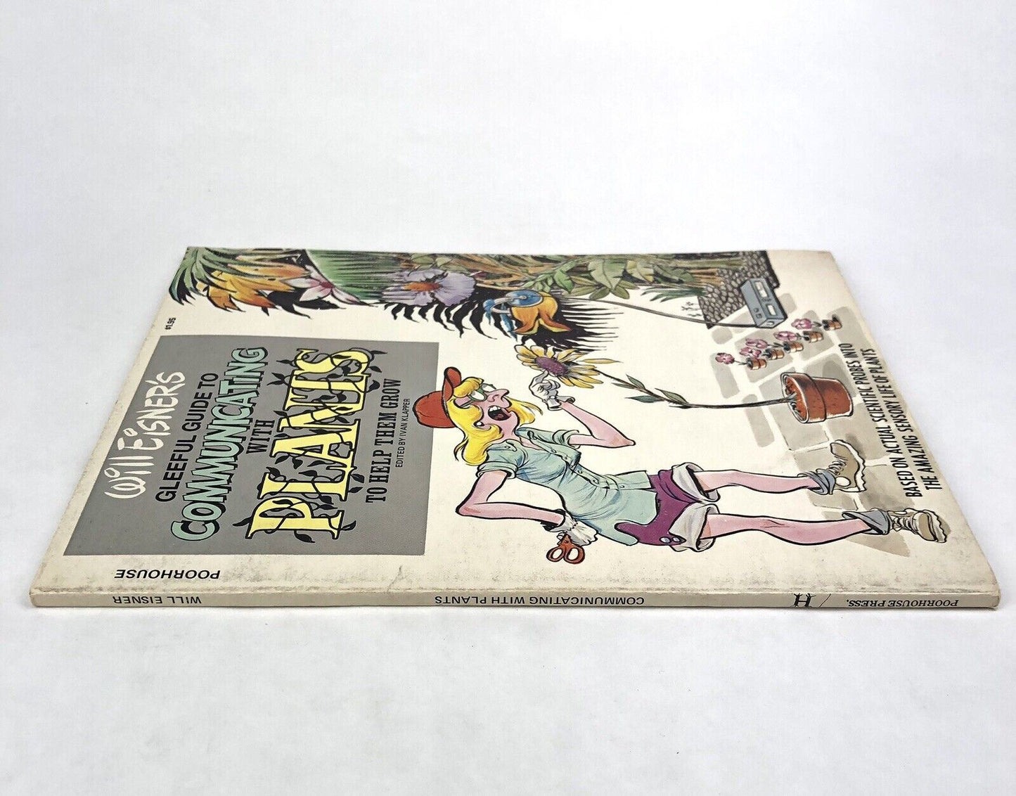 WILL EISNER'S GLEEFUL GUIDE TO COMMUNICATING WITH PLANTS 1st 1974 Poorhouse