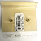 Vintage NEW Christian Dior HEART Rhinestone Pave 14k Gold Post Pierced EARRINGS