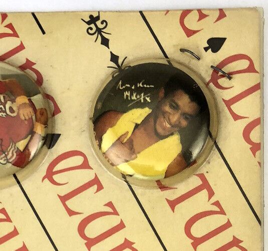 Vintage 1984 CULTURE CLUB Fan Club 5 Pin SET Buttons Pinback NEW Boy George