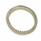 Tiffany & Co 15mm Somerset Sterling Silver Mesh Bangle Bracelet Size Large