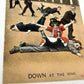 1909 BAMFORTH Series 1564 DOWN AT THE RINK Roller Skating Postcard Holmfirth