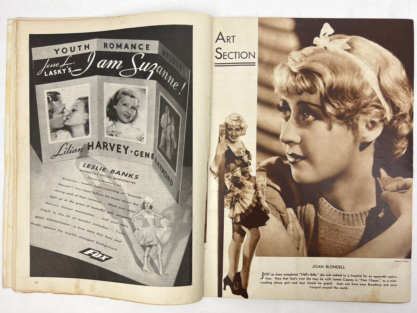 SILVER SCREEN Magazine FEBRUARY 1934 Ruby Keeler Cover ART DECO